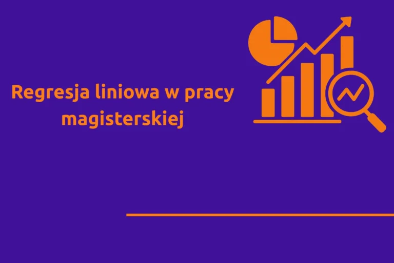 Regresja liniowa w pracy magisterskiej - kiedy ma sens i jak czytać współczynniki, obrazek wyróżniający.